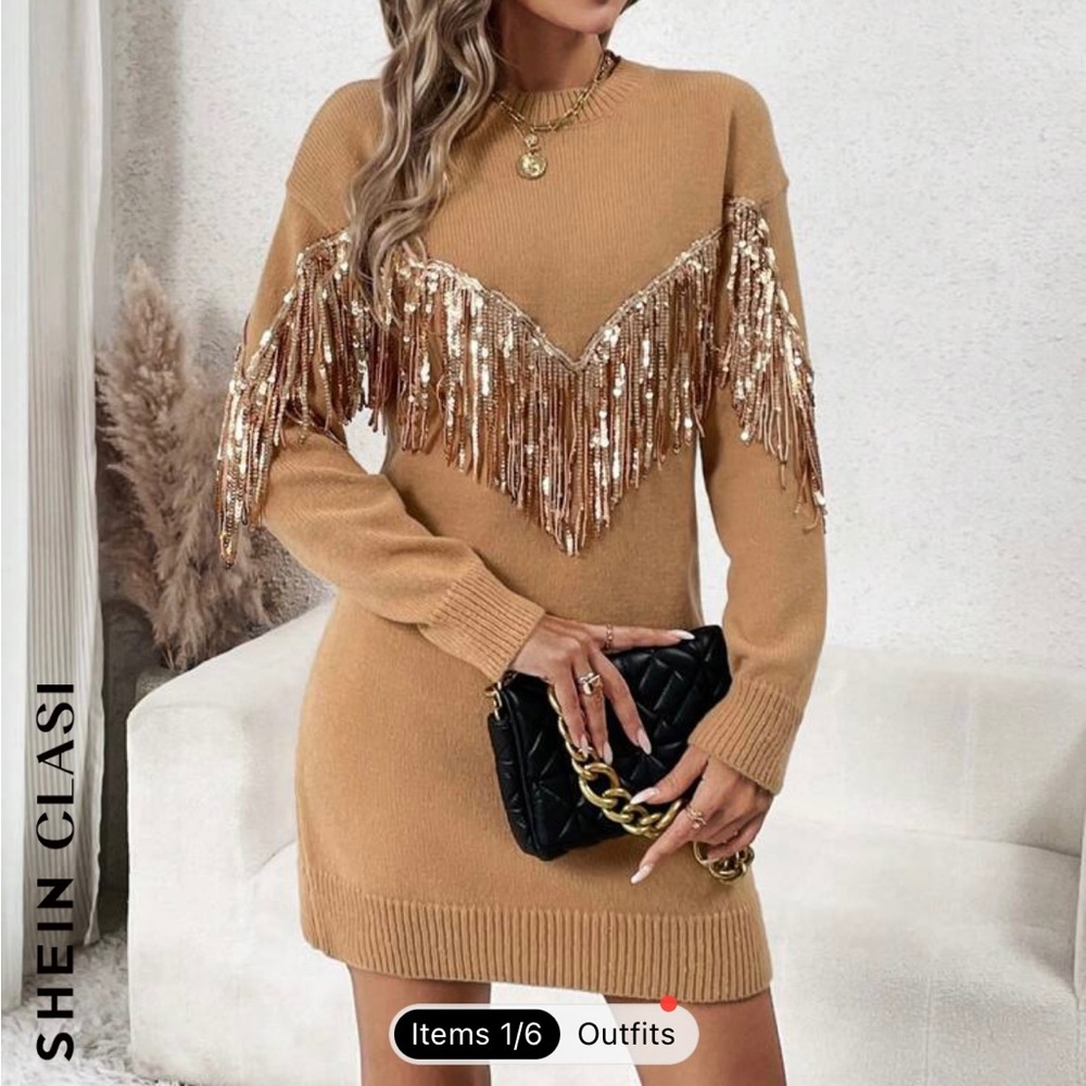 SHEIN Sweater Dress